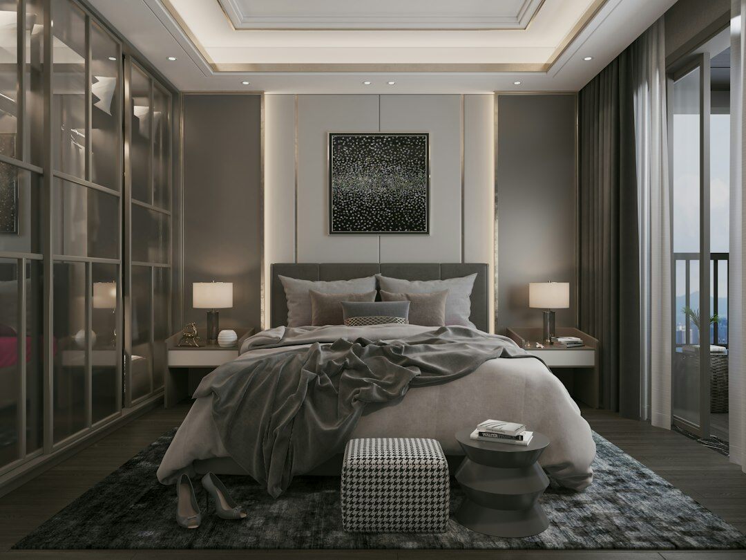 luxury bedroom interior