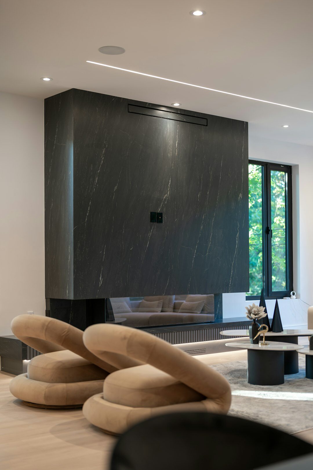 celebrity home living room